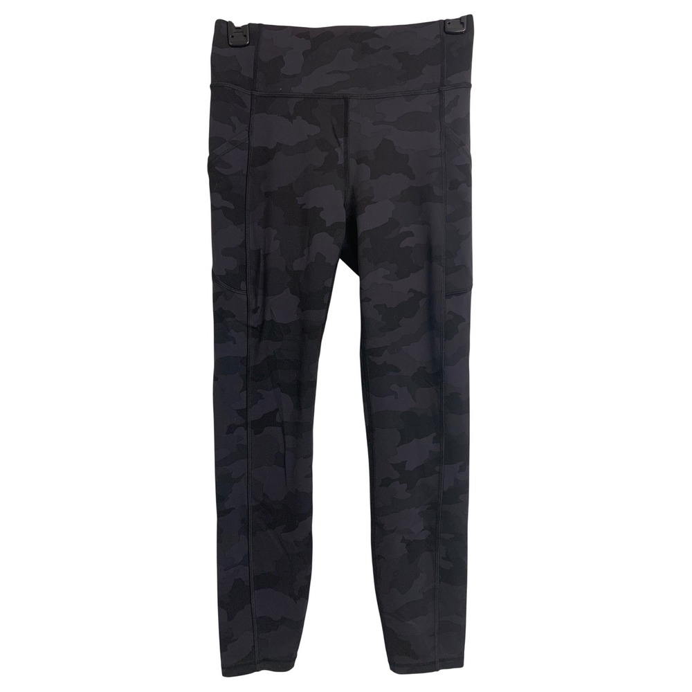 Lululemon Camo Size 6 Leggings Active Running Casual